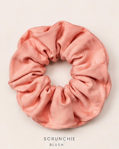JUMSIE™ Bamboo Scrunchie – Blush