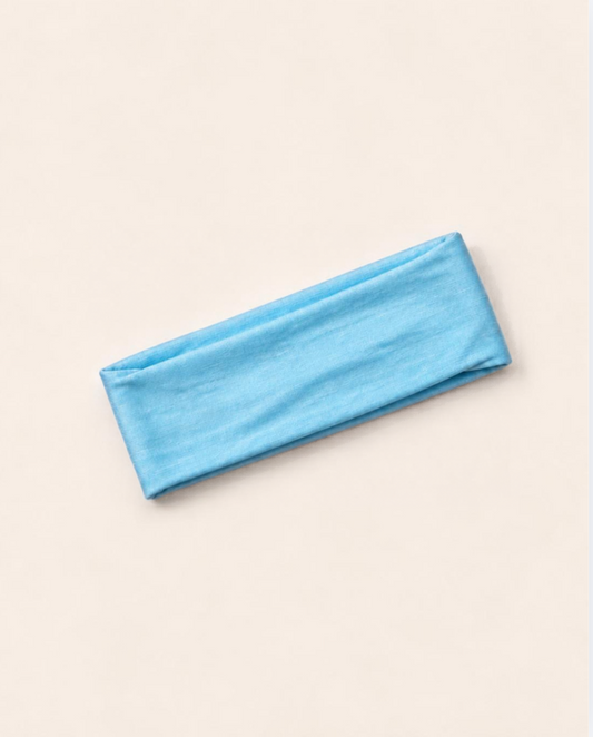 JUMSIE™ Bamboo Headband – Light Blue