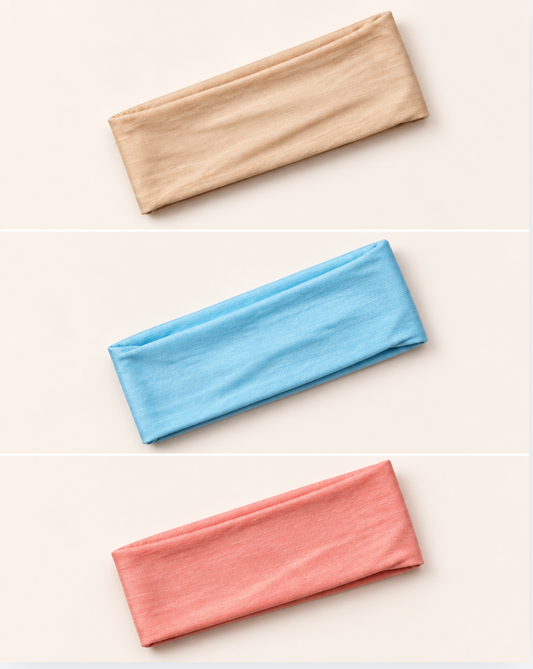 JUMSIE™ Bamboo Headband 3-Pack – Adults